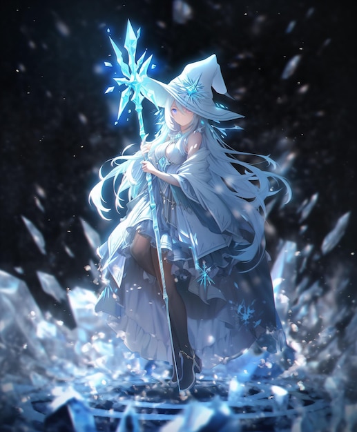 Anime-Eismagierin