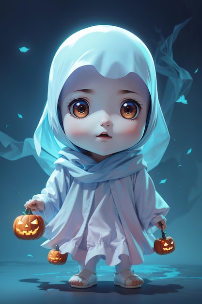 Anime-Geist in Halloween