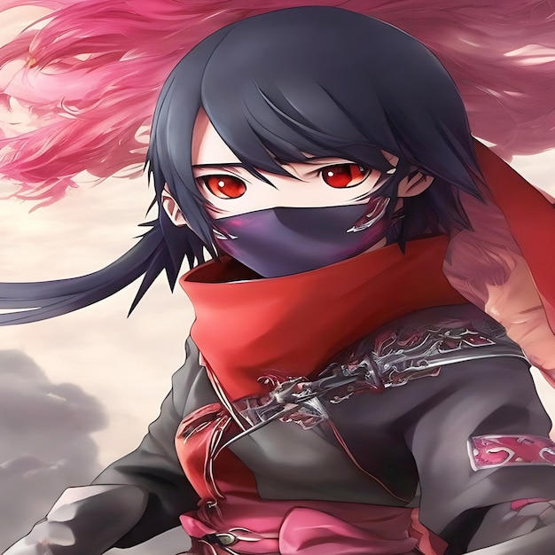 anime jovencita ninja generador de ai japonés