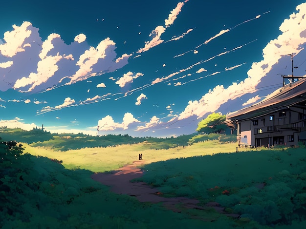 Anime-Landschaft