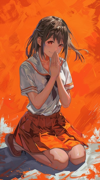 Anime-Mädchen