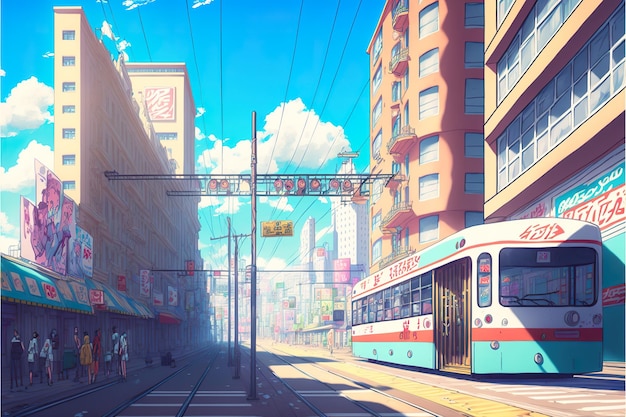 anime manga ciudad
