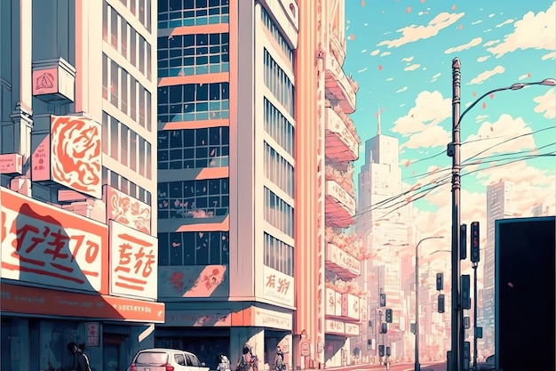 Anime-Manga-Stadt