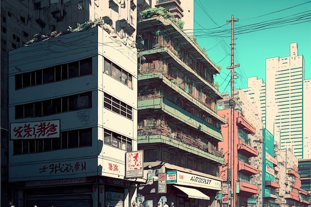 Anime-Manga-Stadt
