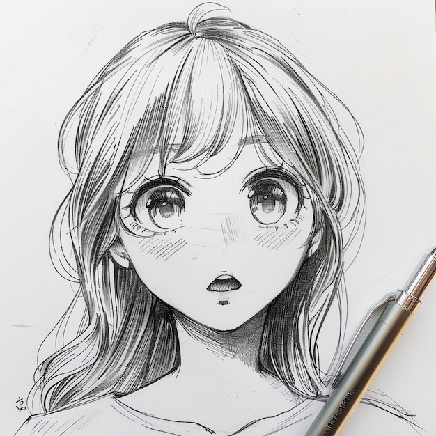 Anime-Sketch-Tapeten