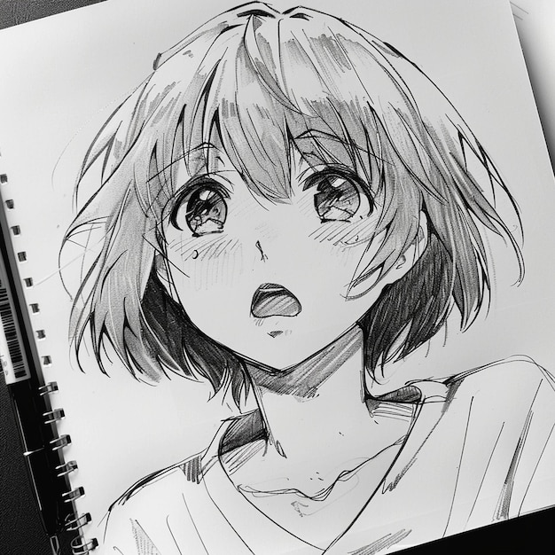 Anime-Sketch-Tapeten