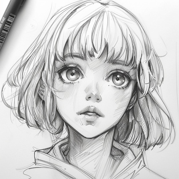 Anime-Sketch-Tapeten