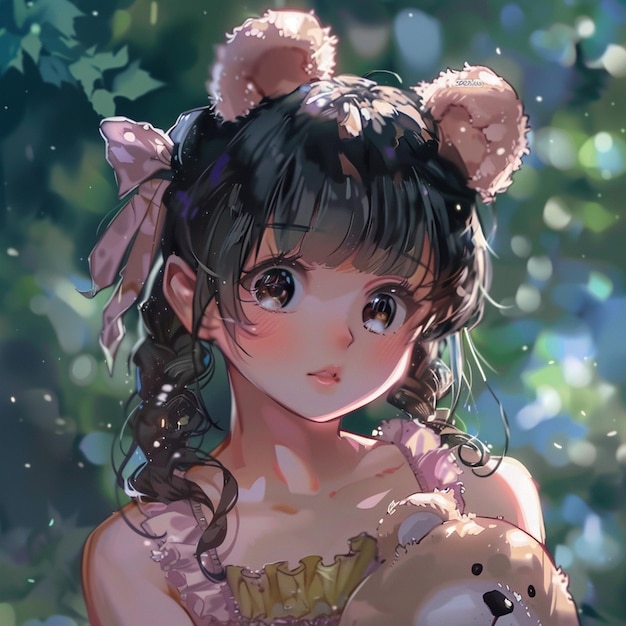 Anime-Wallpapier-Illustration