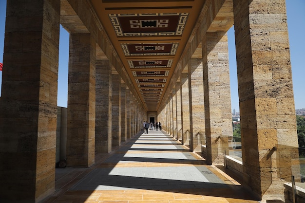 Anitkabir-Mausoleum von Mustafa Kemal Atatürk in Ankara, Türkei