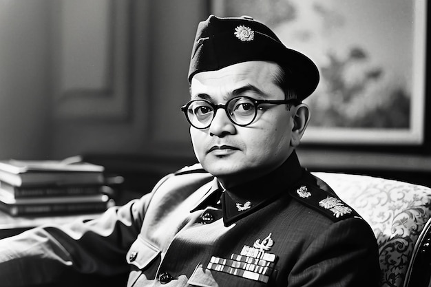 Foto aniversário de netaji subhash chandra bose