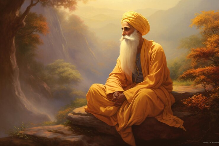 Foto el aniversario del nacimiento de guru nanak devs