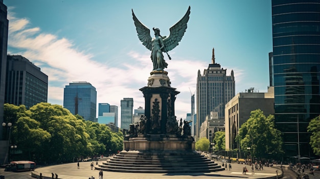 Anjo da Independência na Cidade do México