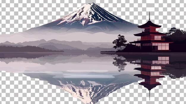 Foto ankimo aislado de japón en un fondo transparente