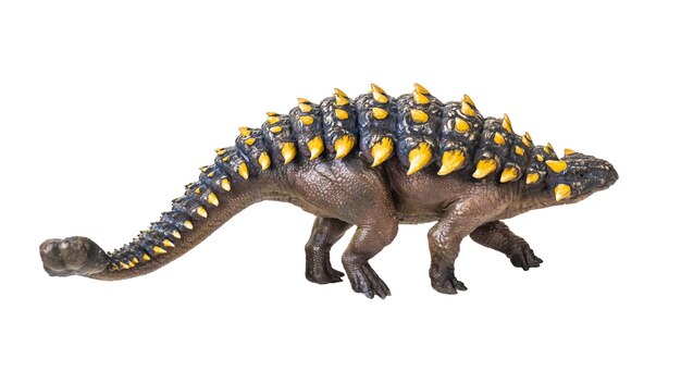 Ankylosaurus-Dinosaurier isolierter Hintergrund