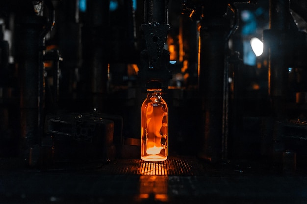 Anlage zur Herstellung von Flaschenglasanlage
