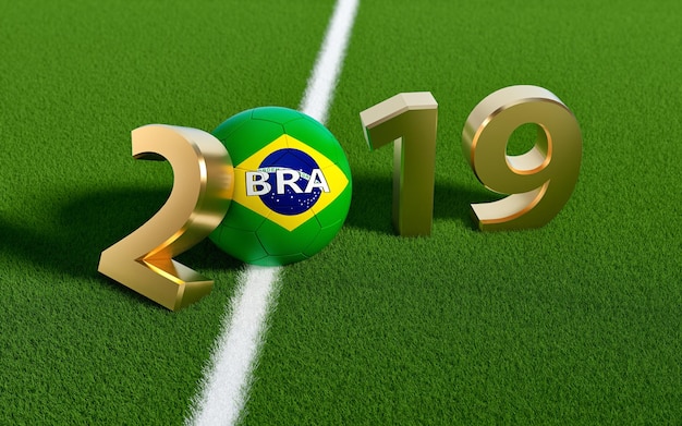 Foto ano de futebol 2019 - brasil