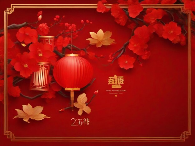 Ano Novo Chinês fundo tradicional festival de primavera melhor qualidade papel de parede hiper realista