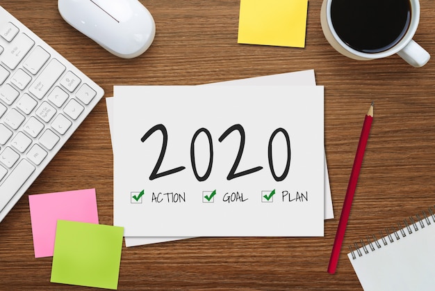 Ano Novo Resolução Meta Lista 2020 Meta Definição