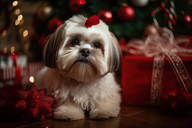 Un año nuevo canino y Navidad