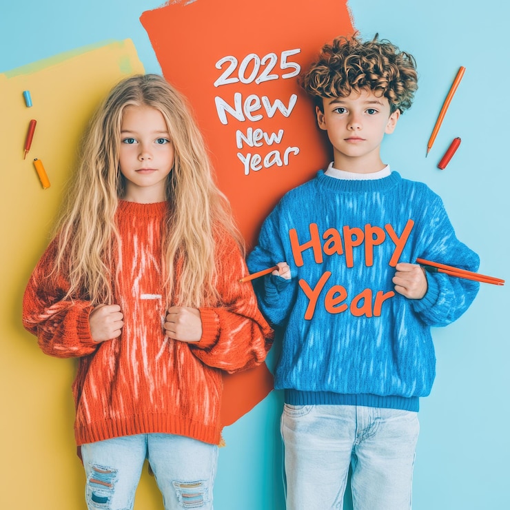El Año Nuevo trae sonrisas a niños de diversos orígenes