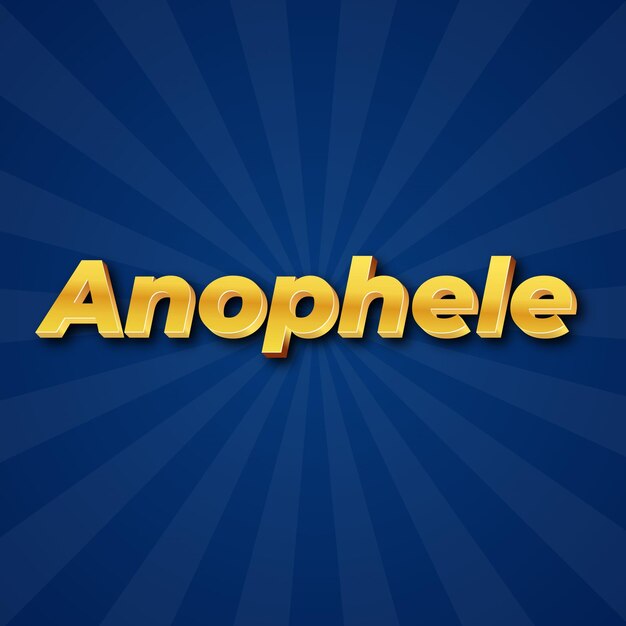 Anophele Text-Effekt Gold JPG attraktiver Hintergrund Karte Foto Konfetti