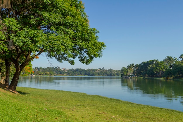 Ansicht eines Teils von Lagoa da Pampulha