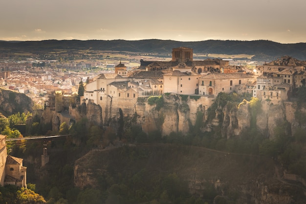 Ansicht von Cuenca-Hauptstadt in der Region Kastilien-La Mancha in Spanien.