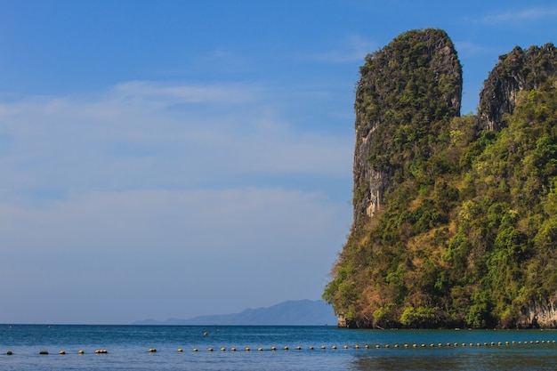 Ansicht von KOH Hong Insel Krabi, Thailand