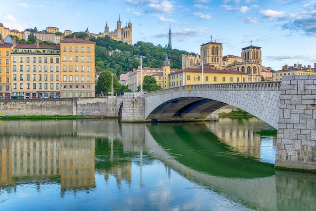 Ansicht von Lyon Frankreich