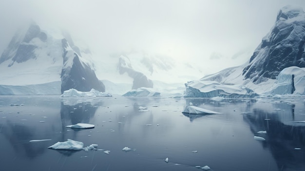 Antarktis wunderschöne Landschaft