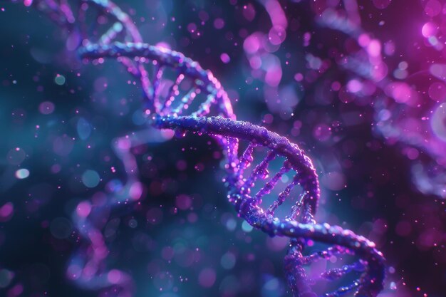 Antecedentes científicos do conceito de biotecnologia da hélice de DNA