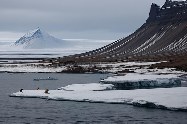 Antecedentes da Antártida Islandia