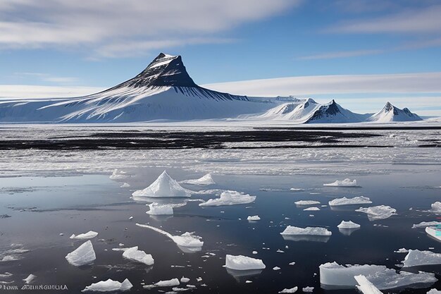 Antecedentes da Antártida Islandia