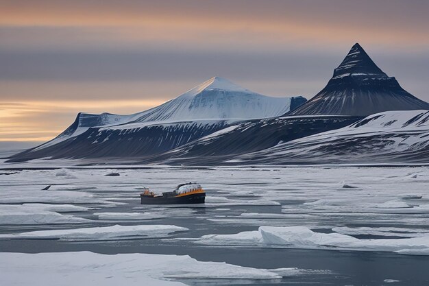 Antecedentes da Antártida Islandia