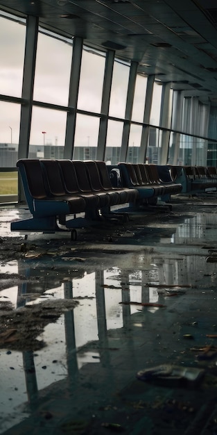 Foto antecedentes de aeroportos abandonados