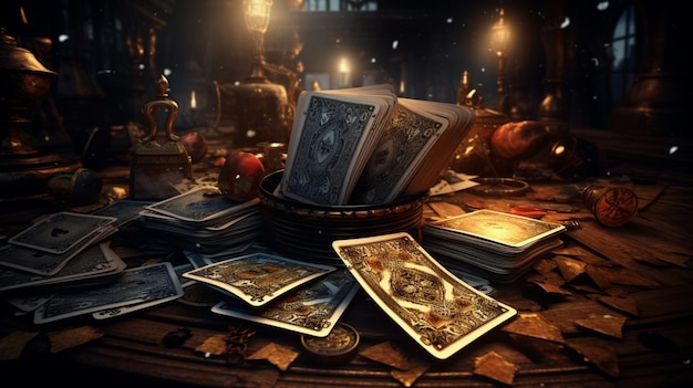 Antecedentes de jogos de cartas