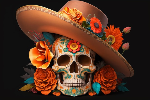 Antecedentes festivos del Cinco de Mayo o Dia de Muertos