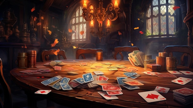 Antecedentes del juego de cartas