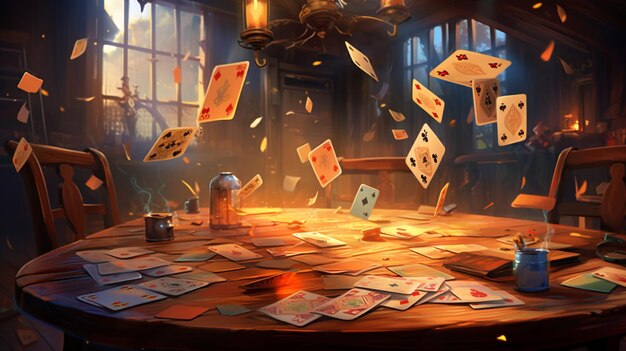 Antecedentes del juego de cartas