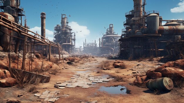 Antecedentes del juego PostApocalyptic Wastelands