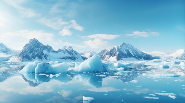 Antecedentes naturales de los glaciares del Ártico