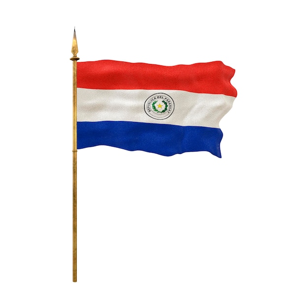 Antecedentes para designers Dia Nacional Bandeira Nacional do Paraguai