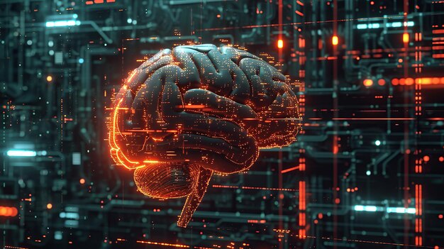 Antecedentes de la tecnología del cerebro electrónico IA generativa