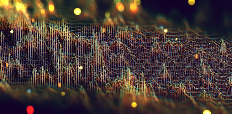 Foto antecedentes tecnológicos y científicos.ingeniería informática y concepto de cadena de bloques.