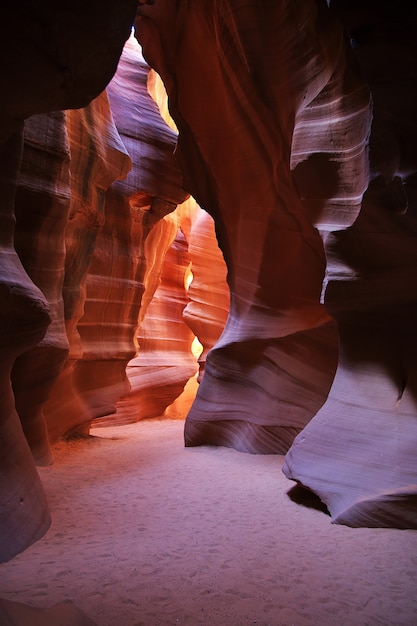 Antelope Canyon en Arizona, EE.UU.