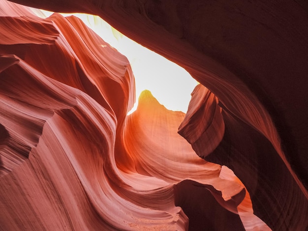 Antelope Canyon na Reserva Navajo perto de Page Arizona EUA