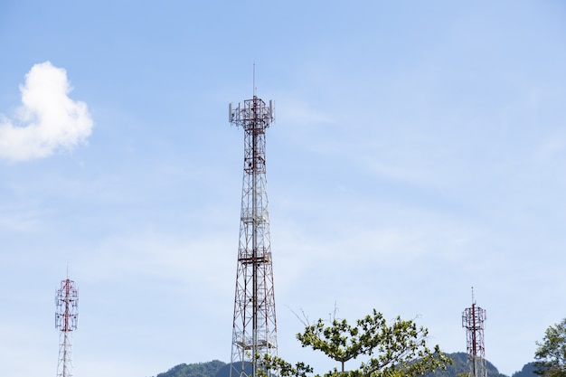 Foto antena do telefone