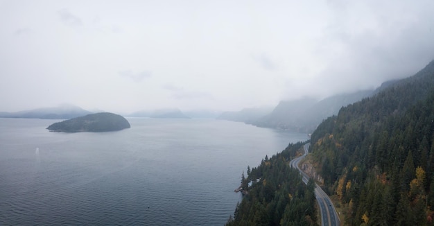 Antena Sea to Sky Hwy en Howe Sound