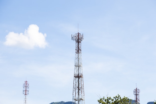 Foto antena del teléfono