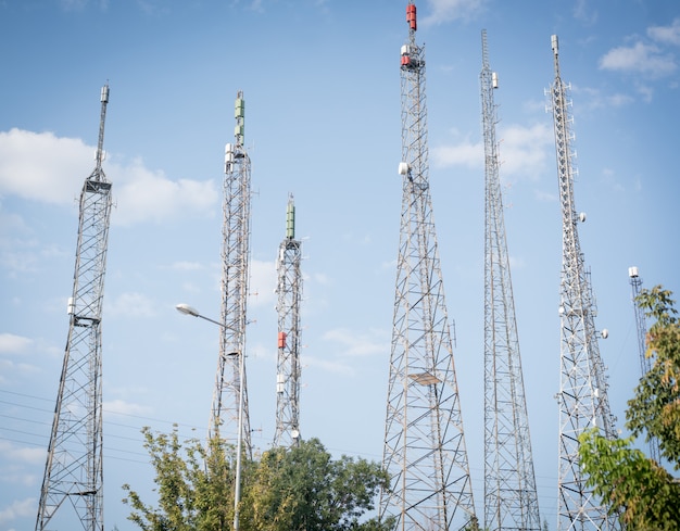 Antenne in der Stadt